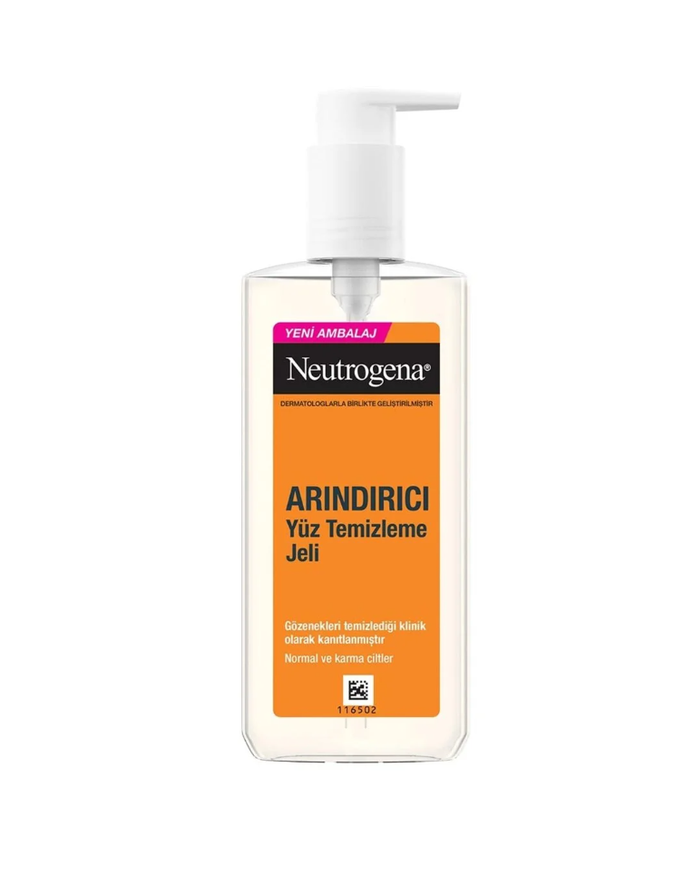 Neutrogena Arındırıcı Yüz Temizleme Jeli 200 Ml