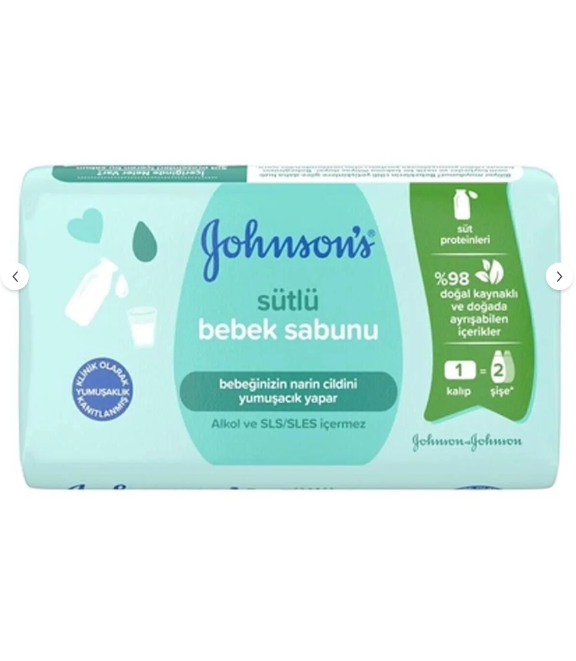 Johnsons Baby Sütlü Bebek Sabunu 90 gr