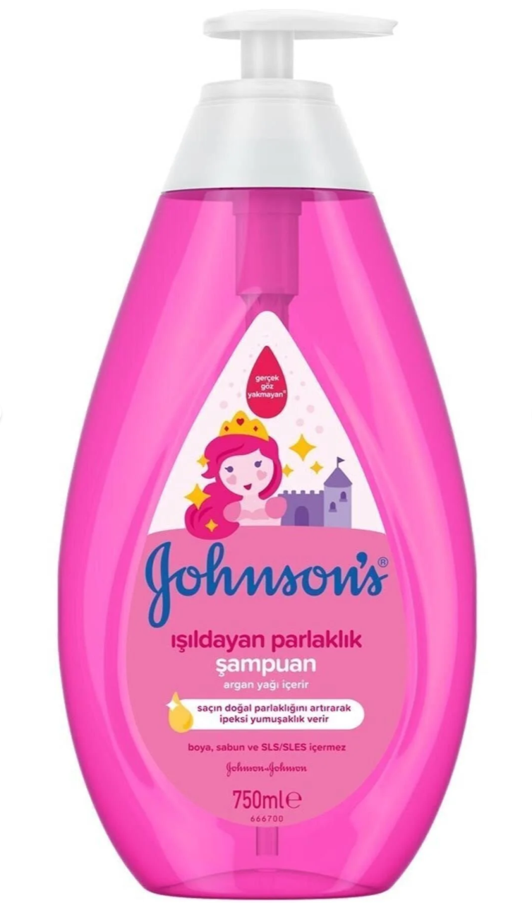 Johnson's Işıldayan Parlaklık Bebek Şampuanı 750 ml