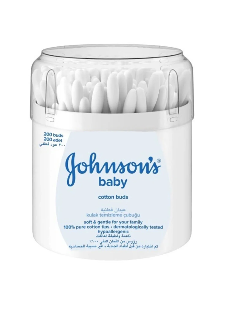 Johnson's Baby Johnson's Bebek Kulak Çubuğu 200 Adet