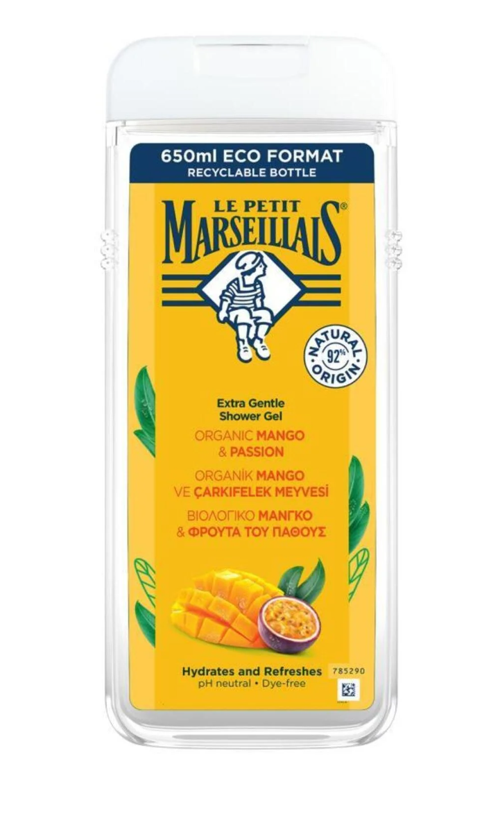 Le Petit Marseillais Mango Çarkıfelek Meyvesi Duş Jeli 650 ml