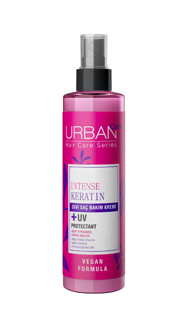 Urban Care Intense Keratin Aşırı Yıpranmış Cansız Saçlara Özel Sıvı Saç Bakım Kremi Ve Fön Suyu-vegan-200 ml