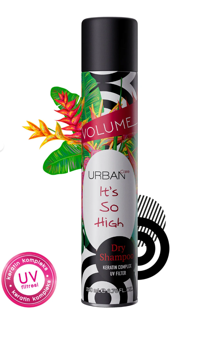 Urban Care Tropik Kokulu Hacimlendirici Kuru Şampuan - Vegan - Uv Korumalı - 200 ml