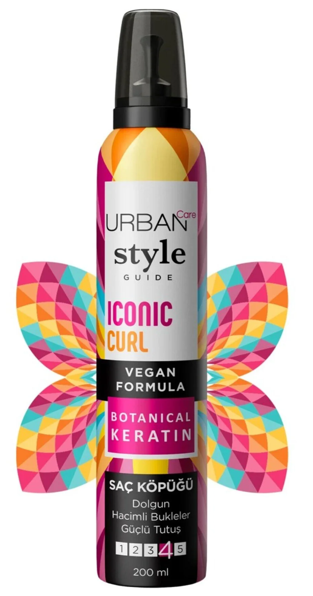 Urban Care Style Guide Saç Köpüğü Iconic Curl 200 ml