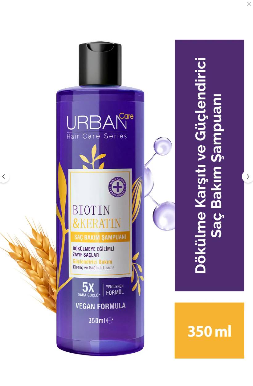 Urban Care Keratin Güçlendirici Saç Şampuanı 350ml