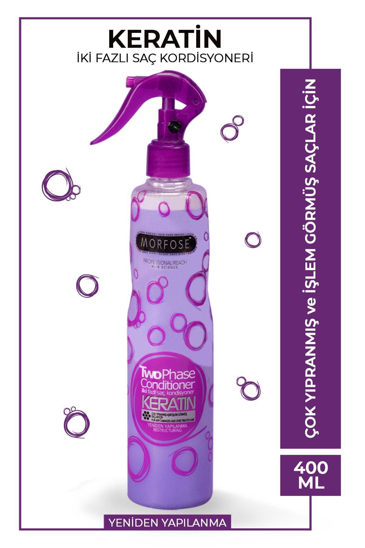 Morfose Fön Suyu Mor Keratin 400 ml 