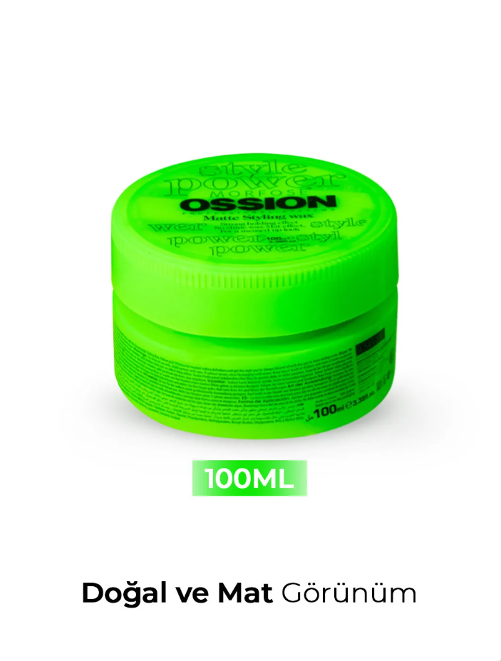 Morfose Ossion Mat Saç Şekillendirici Wax 100 ml