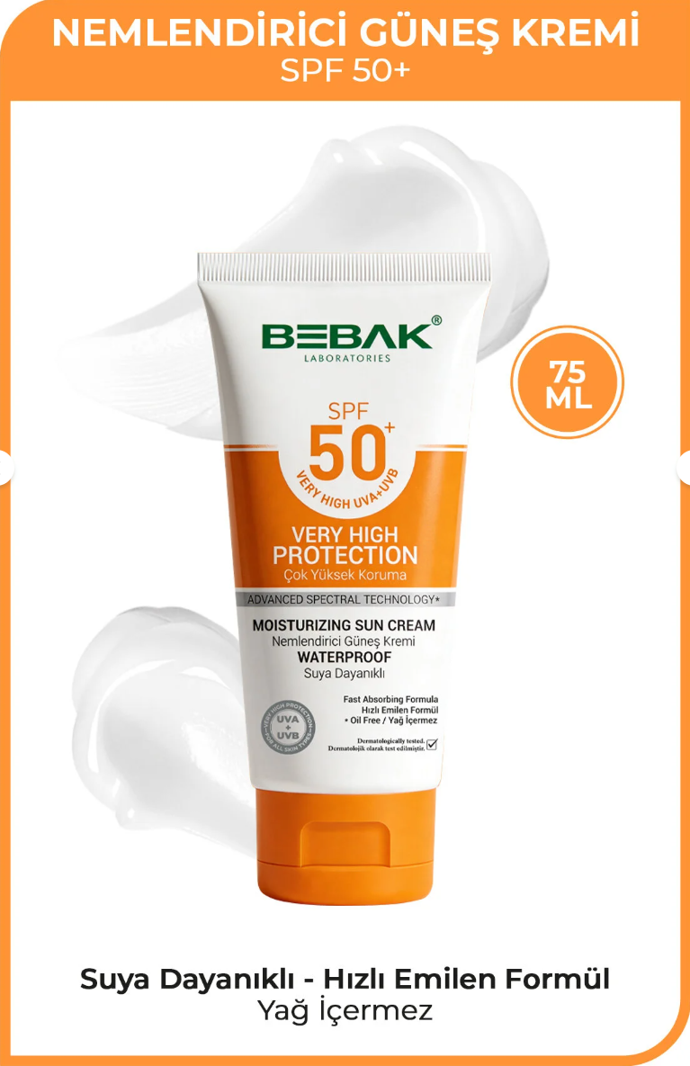 Bebak Güneş Kremi 50 Spf 175 Ml