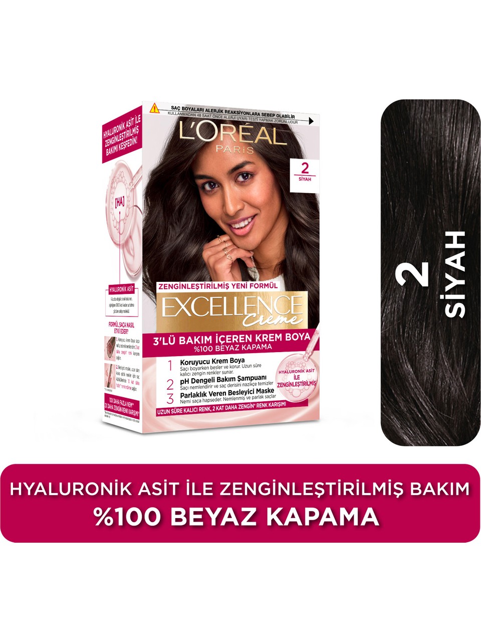 L'Oréal Paris Excellence Creme Saç Boyası 2