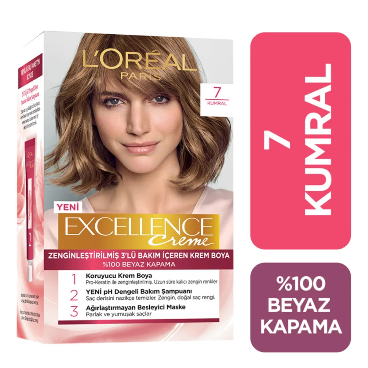 L'Oréal Paris Excellence Creme Saç Boyası Kumral 7