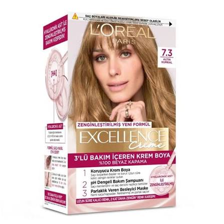L'Oréal Paris Excellence Creme Saç Boyası Altın Kumral 7.3