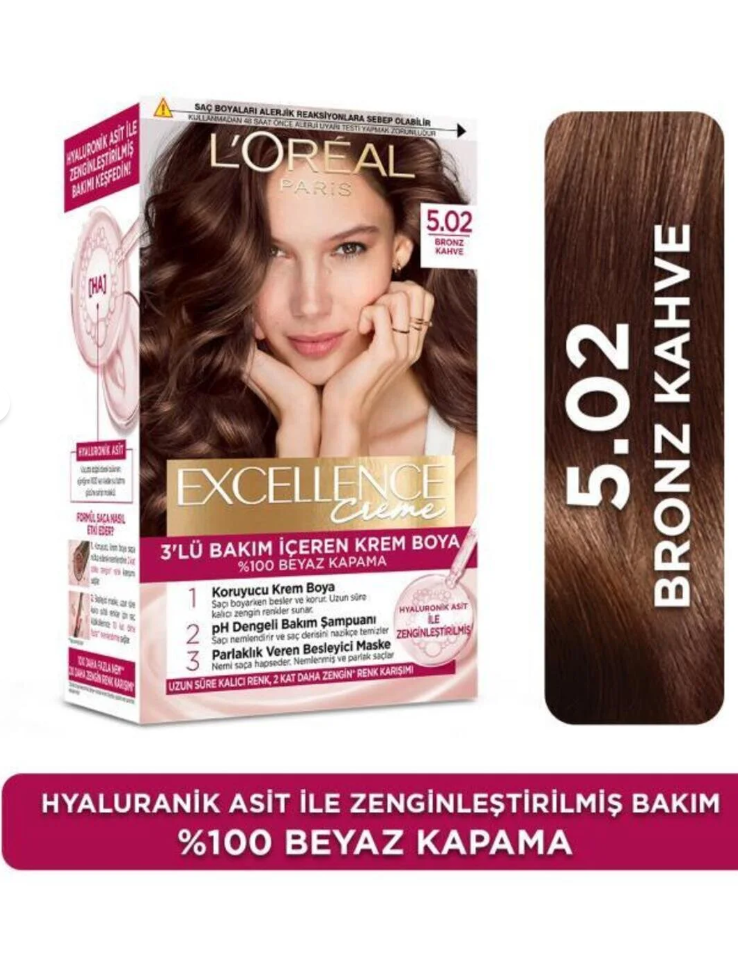 LOREAL PARİS EXCELLENCE BRONZ KAHVE 5-02