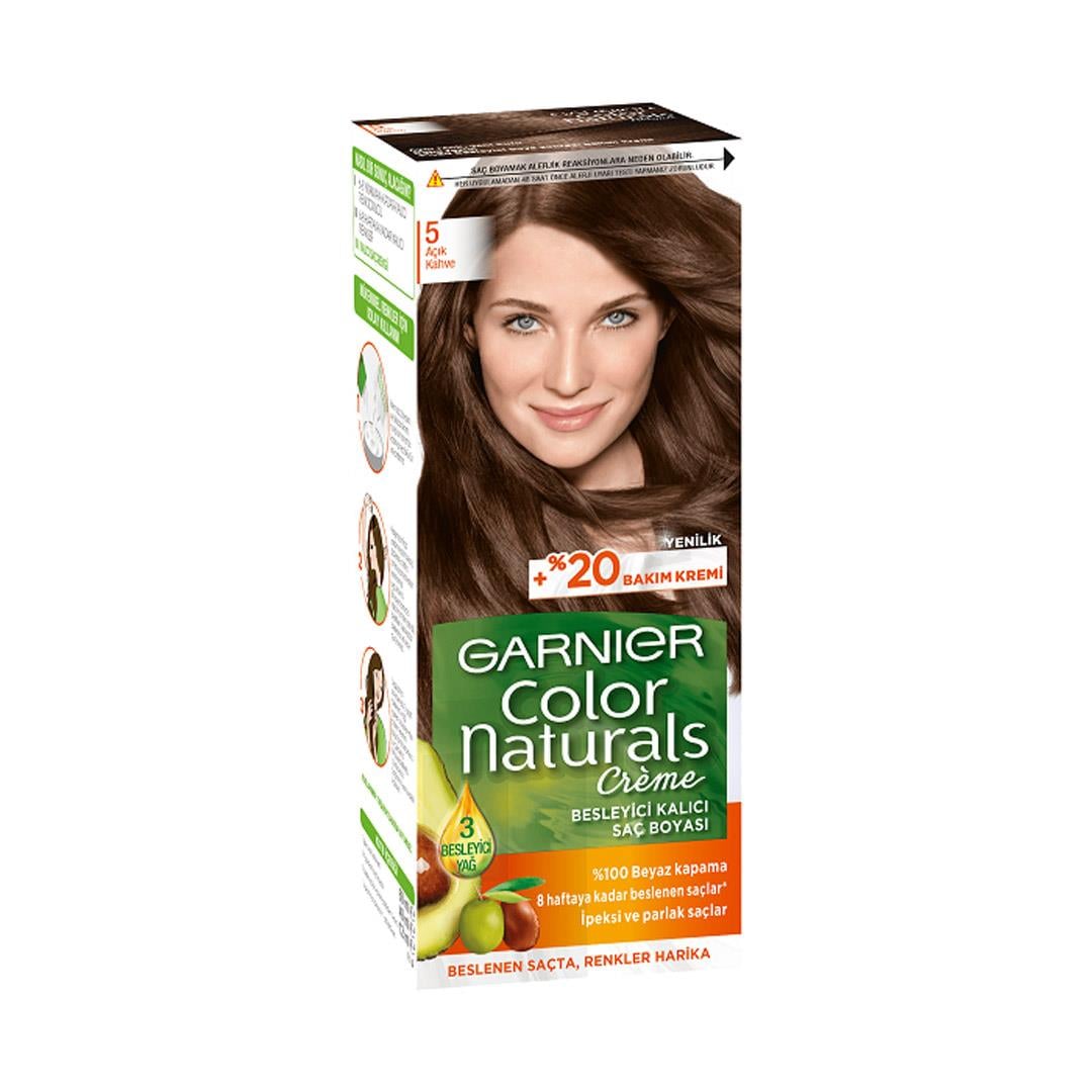 Garnier Color Naturals 5 Açık Kahve Saç Boyası