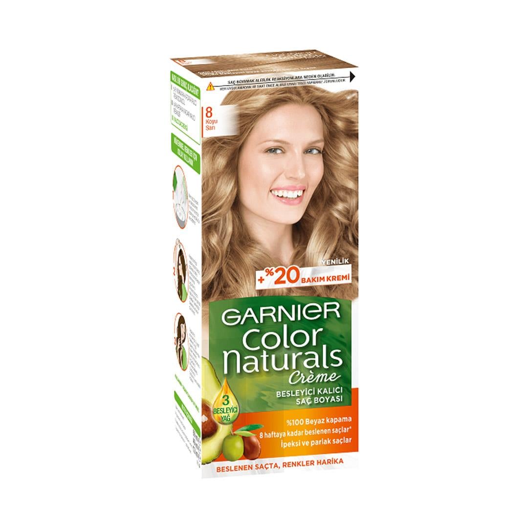Garnier Color Naturals 8 Koyu Sarı Saç Boyası