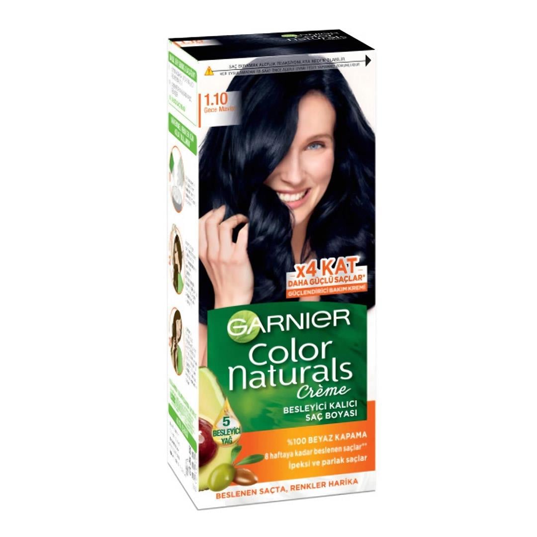 Garnier Color Naturals Saç Boyası 1.10 Gece Mavisi Fiyatı