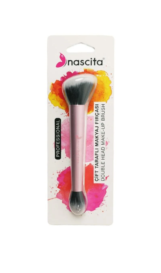Nascita (0656) Çift Taraflı Makyaj Fırçası 