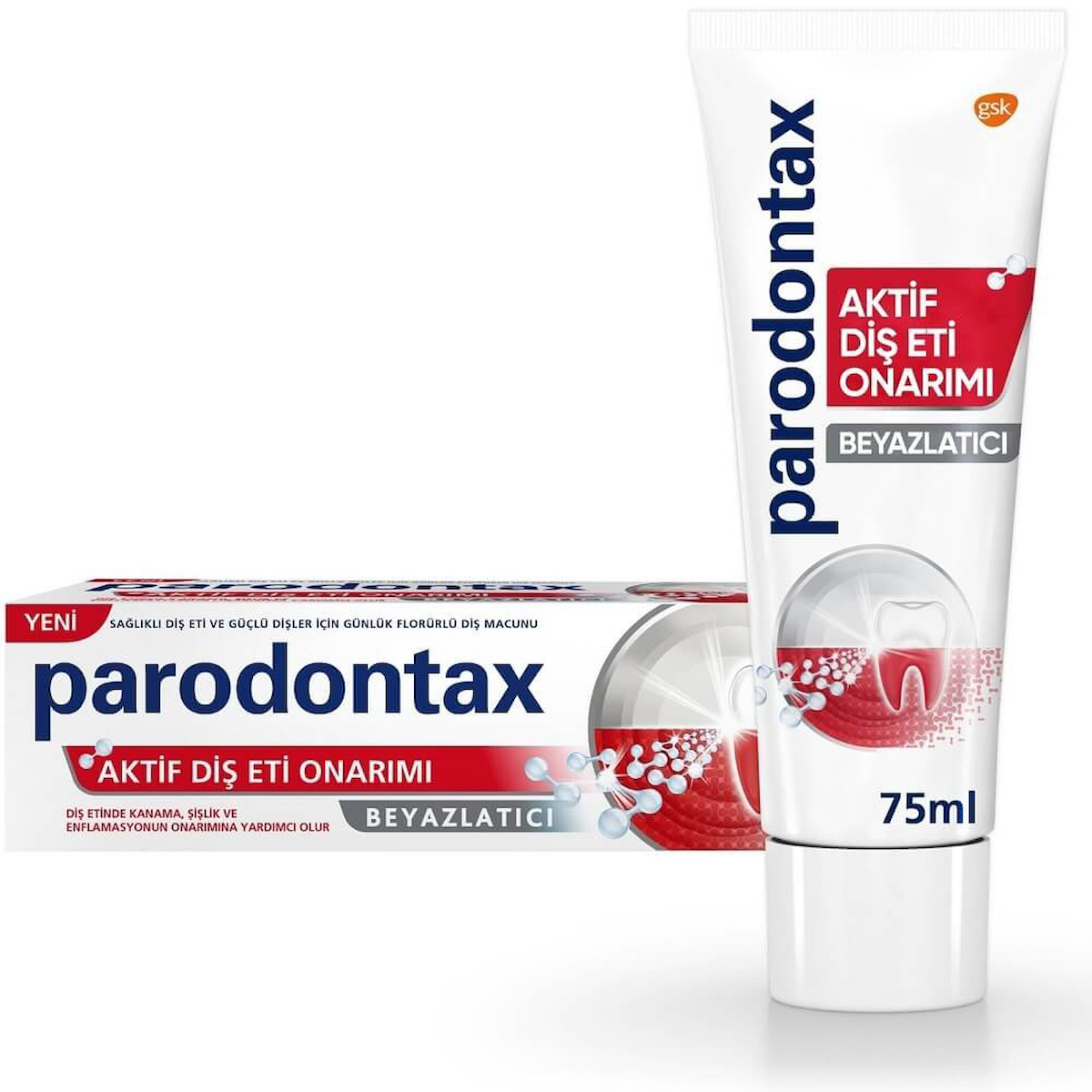 Parodontax Diş Macunu Diş Eti Güçlendirme ve Koruma 75 ml