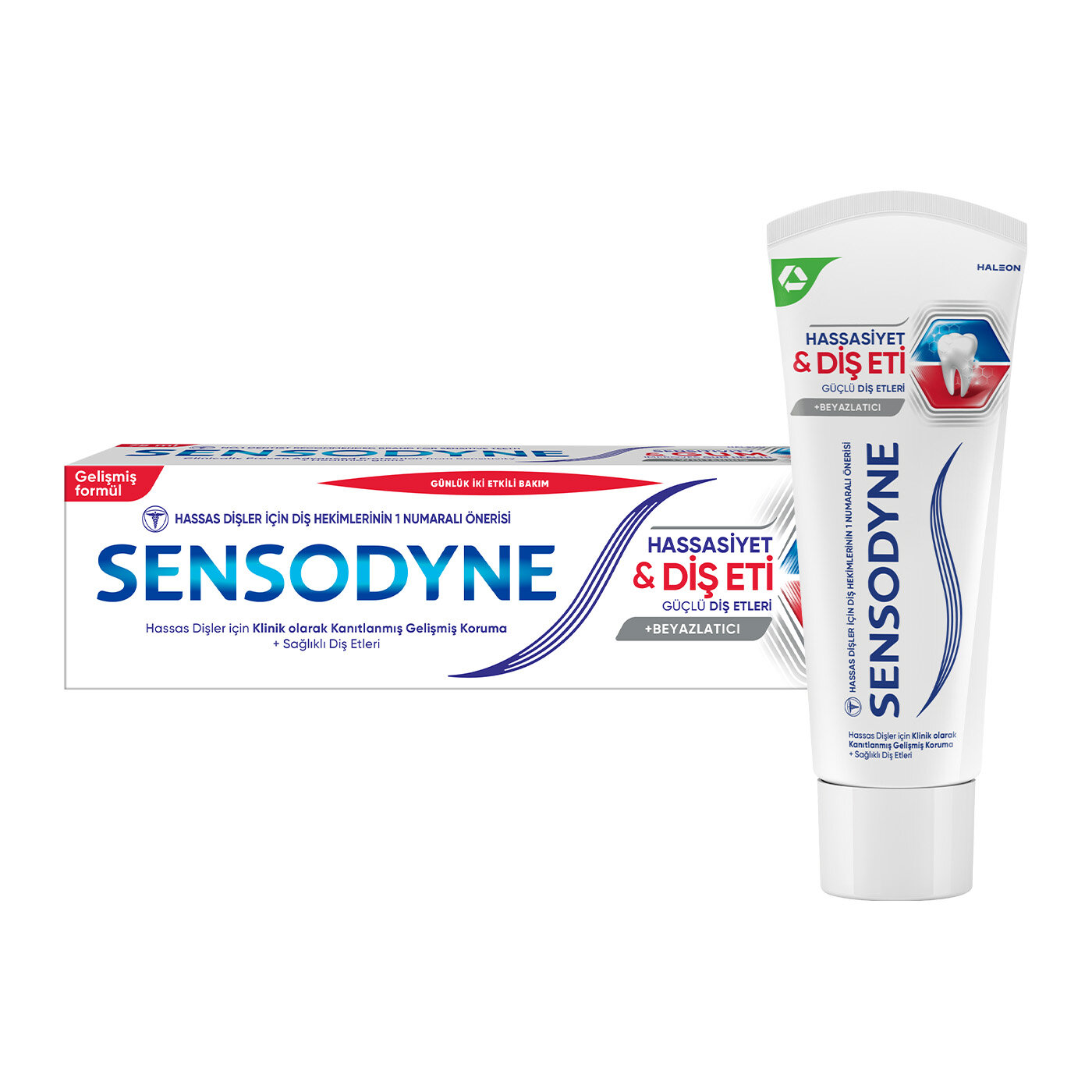 Sensodyne Diş Macunu Hassasiyet ve Güçlü Diş Eti 75 ml