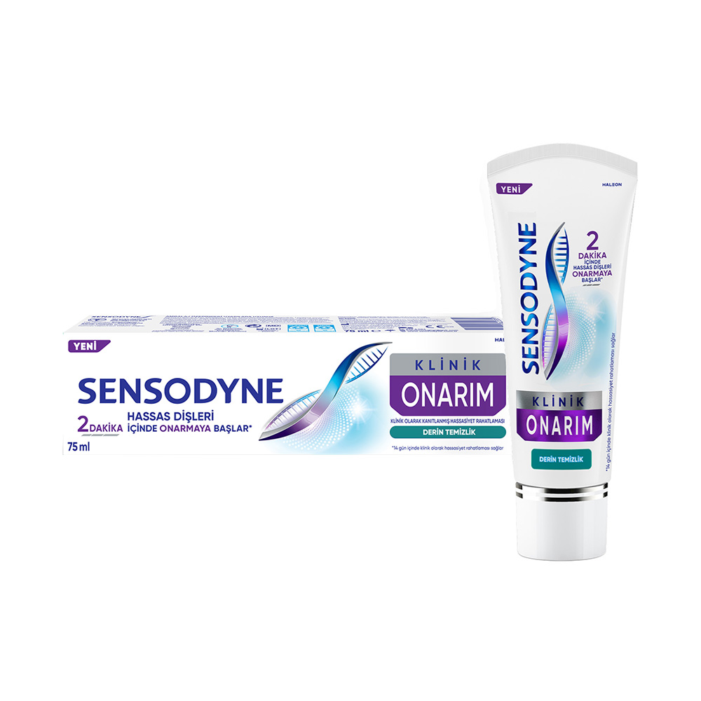 Sensodyne Uzman Beyazlık Derin Temizlik Diş Macunu 75 ml