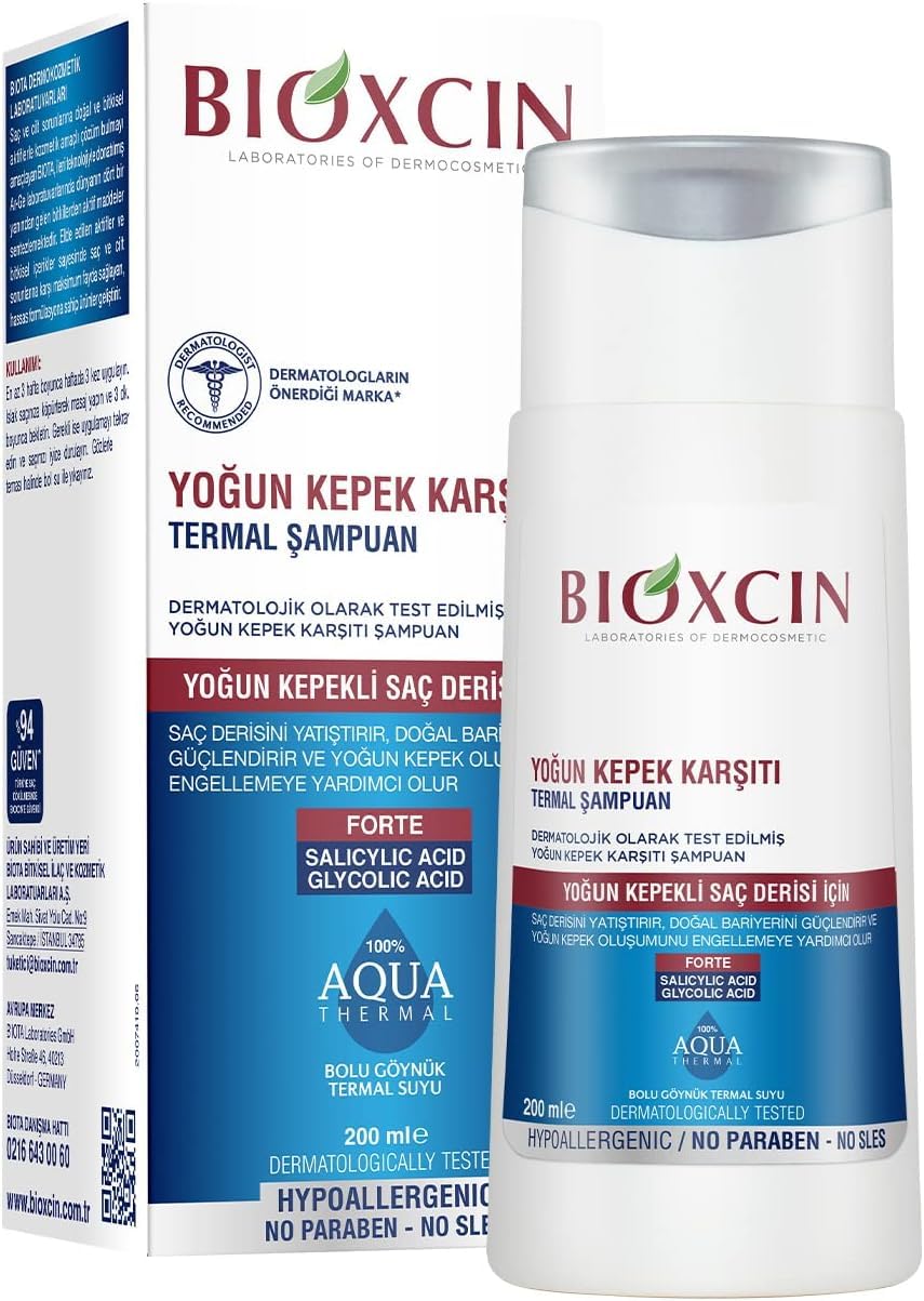 Bioxcin Aqua Thermal Yoğun Kepek Karşıtı Şampuan Ds 200ml