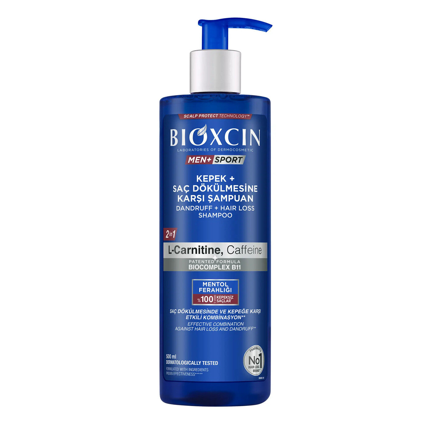 Bioxcin Men Sport Kepek ve Saç Dökülmesine Karşı Şampuan 500 ml
