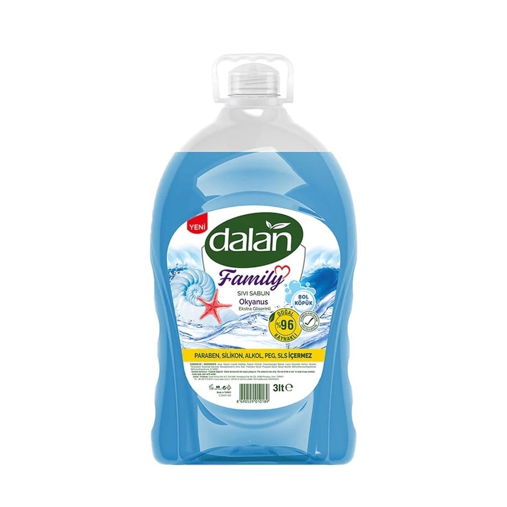 Dalan Sıvı Sabun Family 3 Litre Okyanus