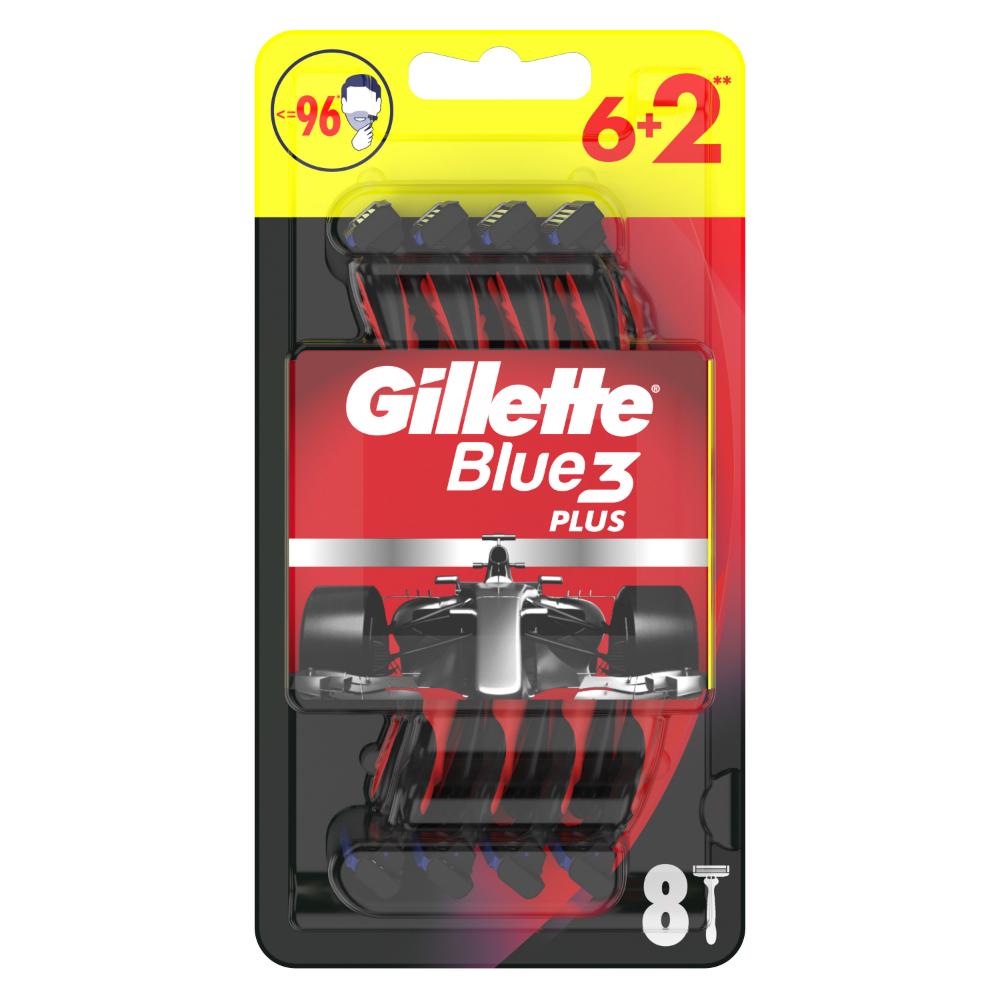 Gillette Blue3 Nitro Tıraş Bıçağı 6+2'Li