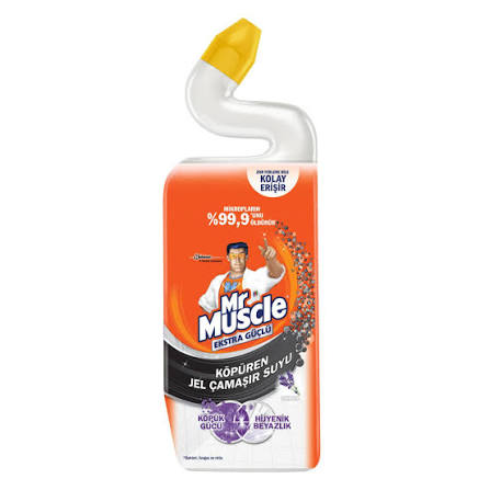 Mr. Muscle Köpüren Jel Çamaşır Suyu Lavanta 750 Ml