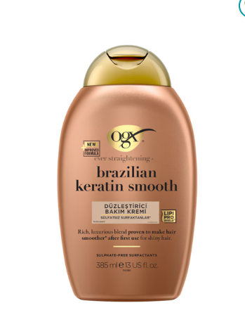 OGX Bakım kremi 385ml Keratin Düzleştirici