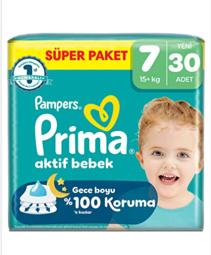 Prima Super Paket 7 Numara 15-30 Adet