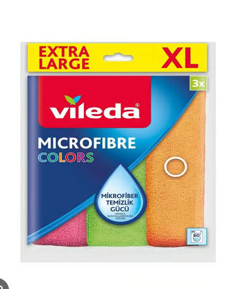 Vileda Mikrofiber Bez 3lü XL