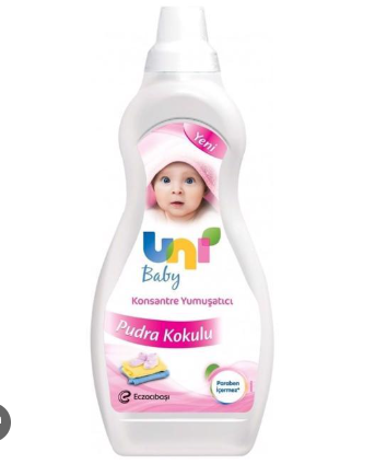 Uni Baby Konsantre Yumuşatıcı Pudra Kokulu 1200ml