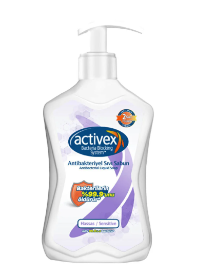 Activex Antibakteriyel Sıvı Sabun Hassas 500 ml