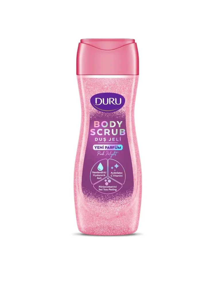 Duru Body Scrub Duş Jeli Pink Delight 450 ml