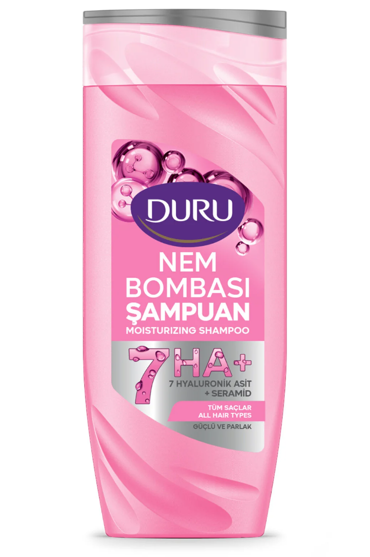 Duru Nem Bombası Tüm Saçlar İçin Şampuan 400 Ml