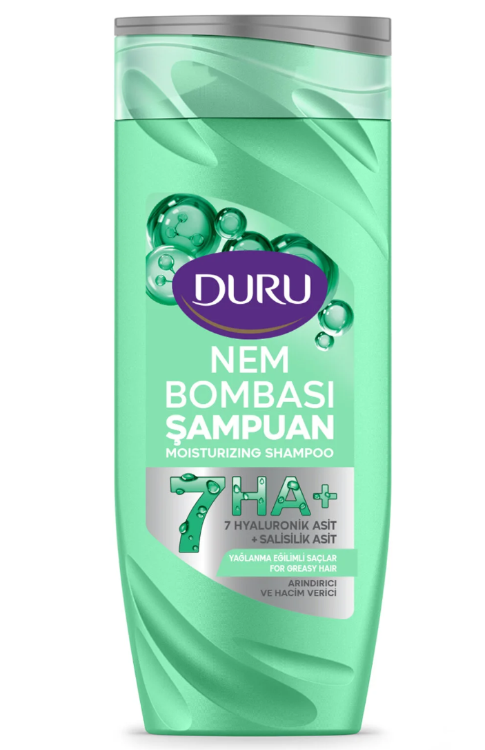 Duru Nem Bombası Yağlanma Eğilimli Saçlar İçin Arındırıcı ve Hacim Verici Şampuan 400 Ml