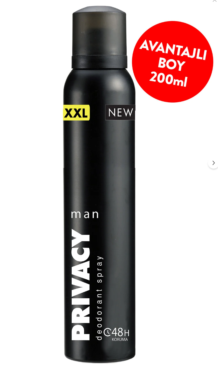 Privacy Men Klasik Erkek Deodorant 200 ml