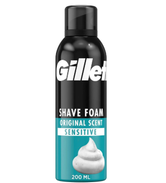 Gillette Tıraş Köpüğü 200ml Hassas