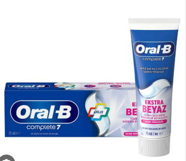 Oral-B Complete 7 Ekstra Beyaz Diş Macunu 75 ml
