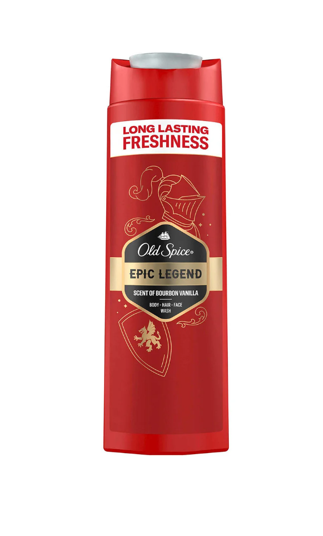 Old Spice Epic Legend Erkek Duş Jeli ve Şampuan 400 ml