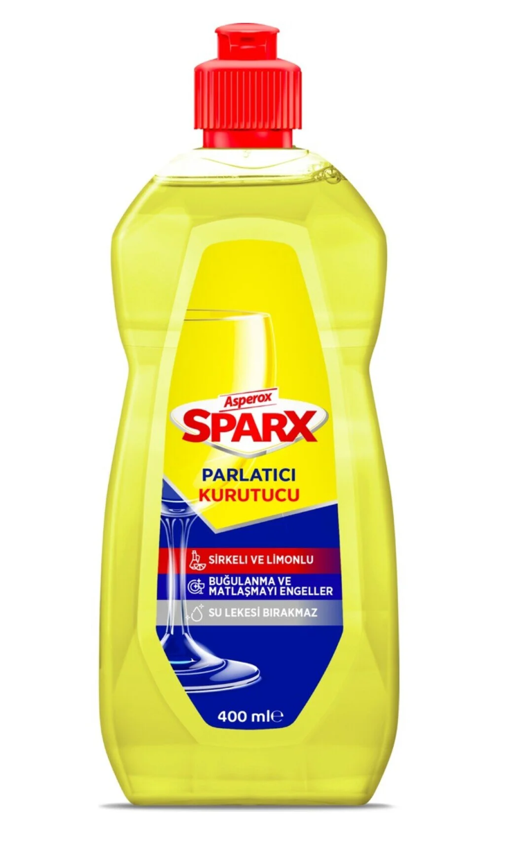 ASPEROX Sparx Bulaşık Makinesi Parlatıcı&Kurutucu 400 Ml