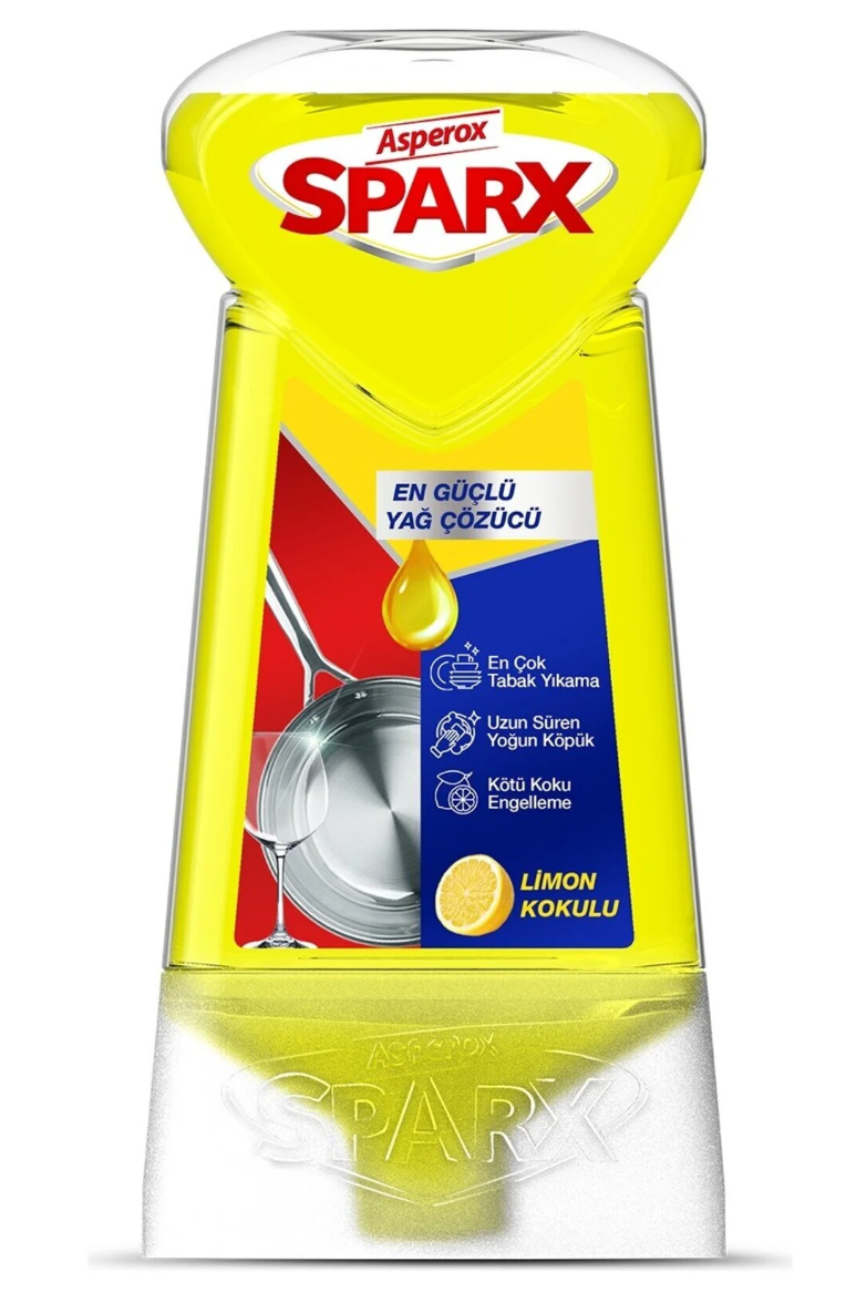 Asperox Sparx Diamond Plus 650 ml Limon Sıvı Bulaşık Deterjanı