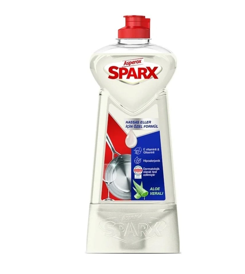 Asperox Sparx Sıvı Bulaşık Deterjanı Aloe Veralı 1200 ml