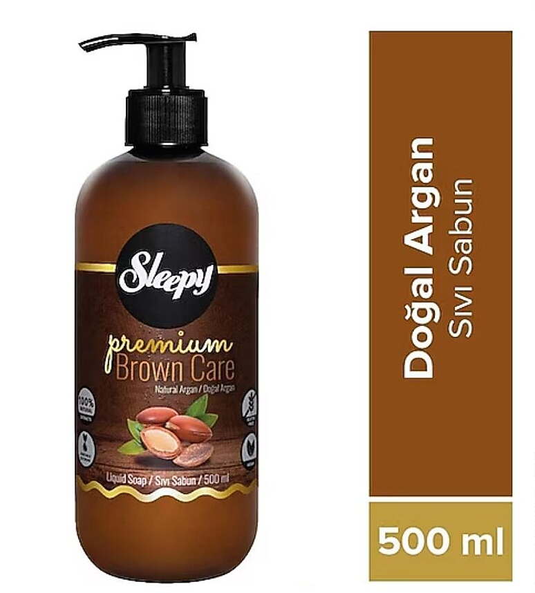 Sleepy Premium Serisi Sıvı Sabun Brown Care 500 ml