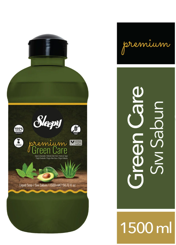 Sleepy Premium Green Care Sıvı Sabun 1500 ml