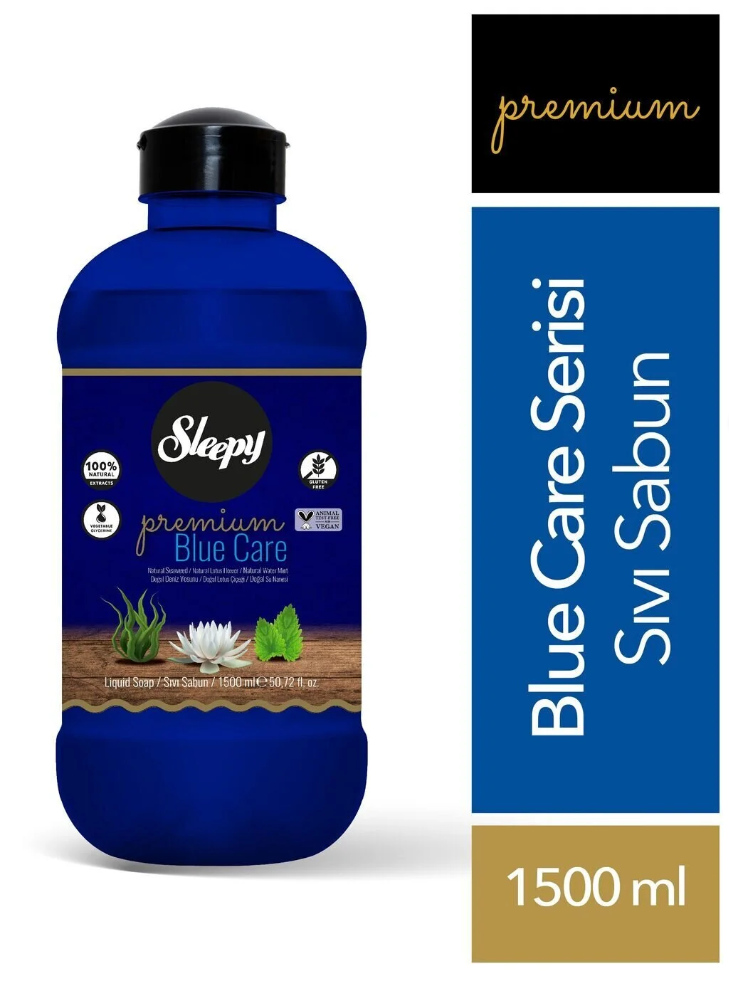 Sleepy Premium Blue Care Sıvı Sabun 1500 Ml