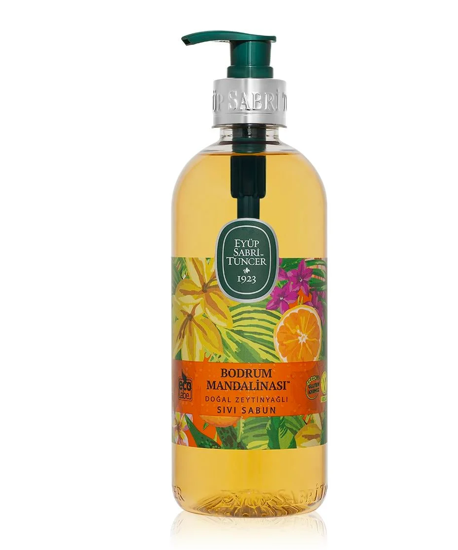 Eyüp Sabri Tuncer Bodrum Mandalinası Doğal Zeytinyağlı Sıvı Sabun 500 ml
