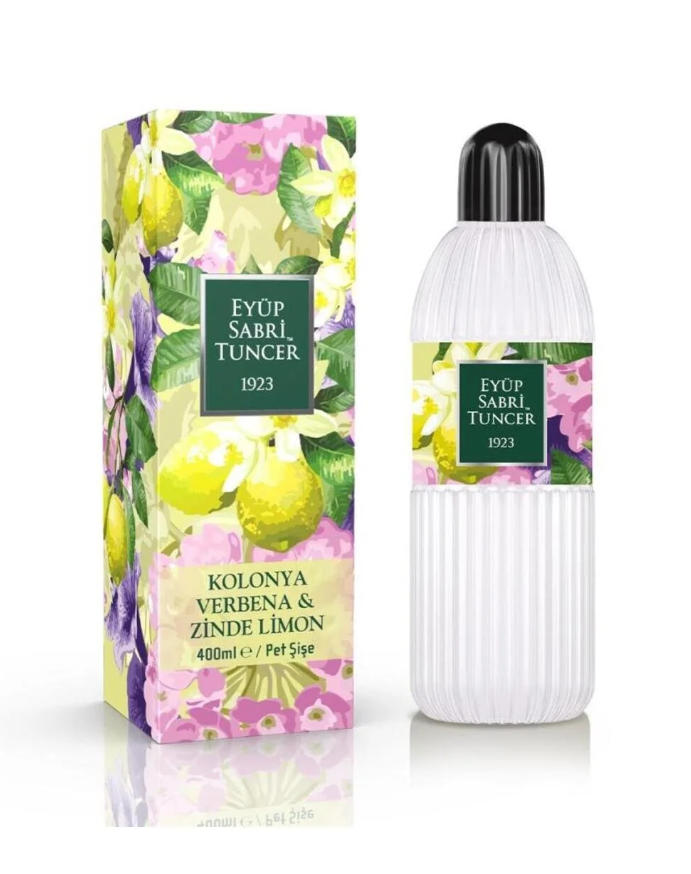 Eyüp Sabri Tuncer Verbena & Zinde Limon Kolonyası 400 ml - Pet Şişe