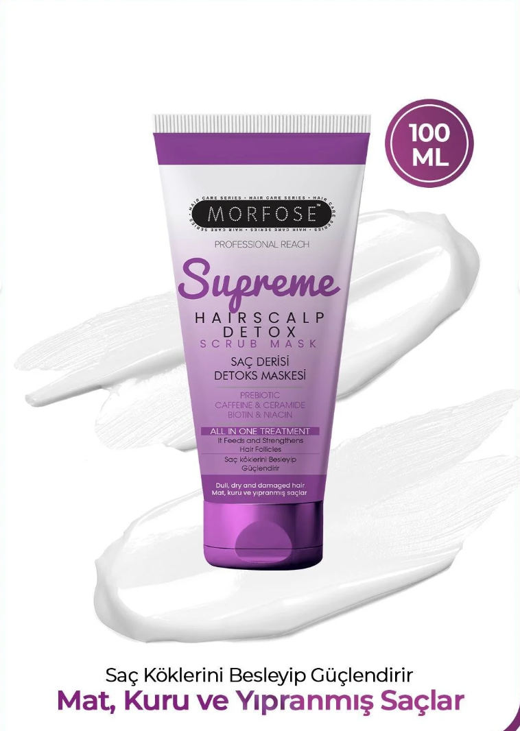 Morfose Supreme Saç Derisi Detox Maskesi 100 ml - Besleme