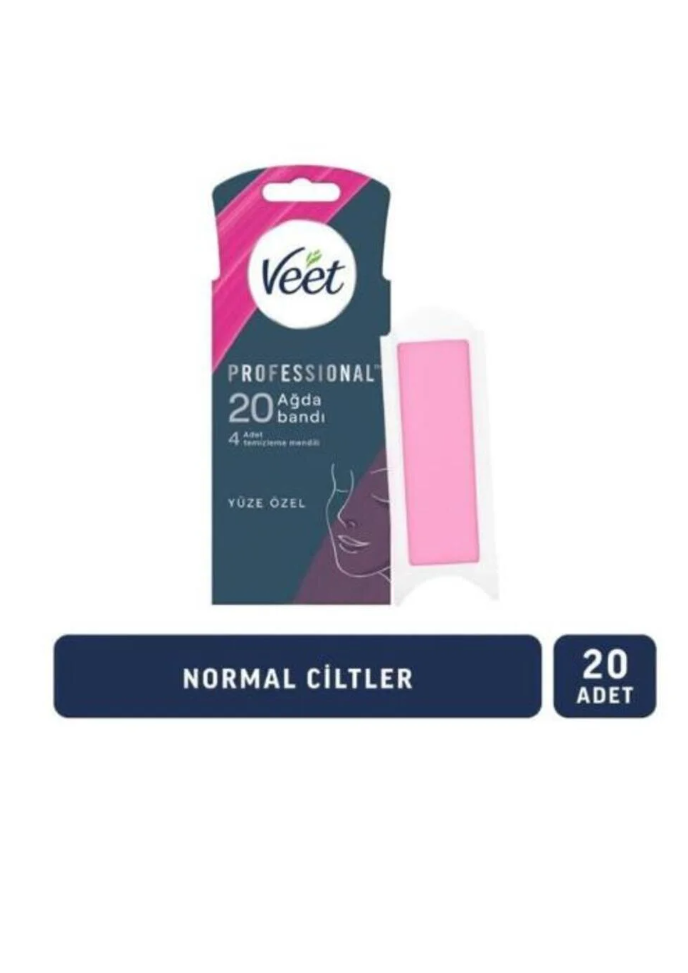 Veet Sir Ağda Bantları Professional Yüze Özel 20 li